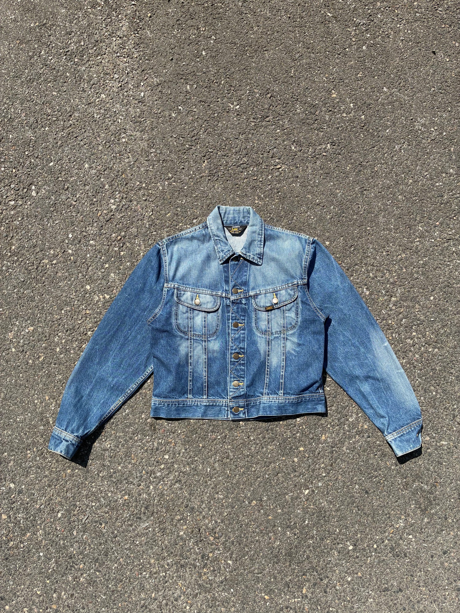 Lee Denim Jack 101J Blue 80s - M