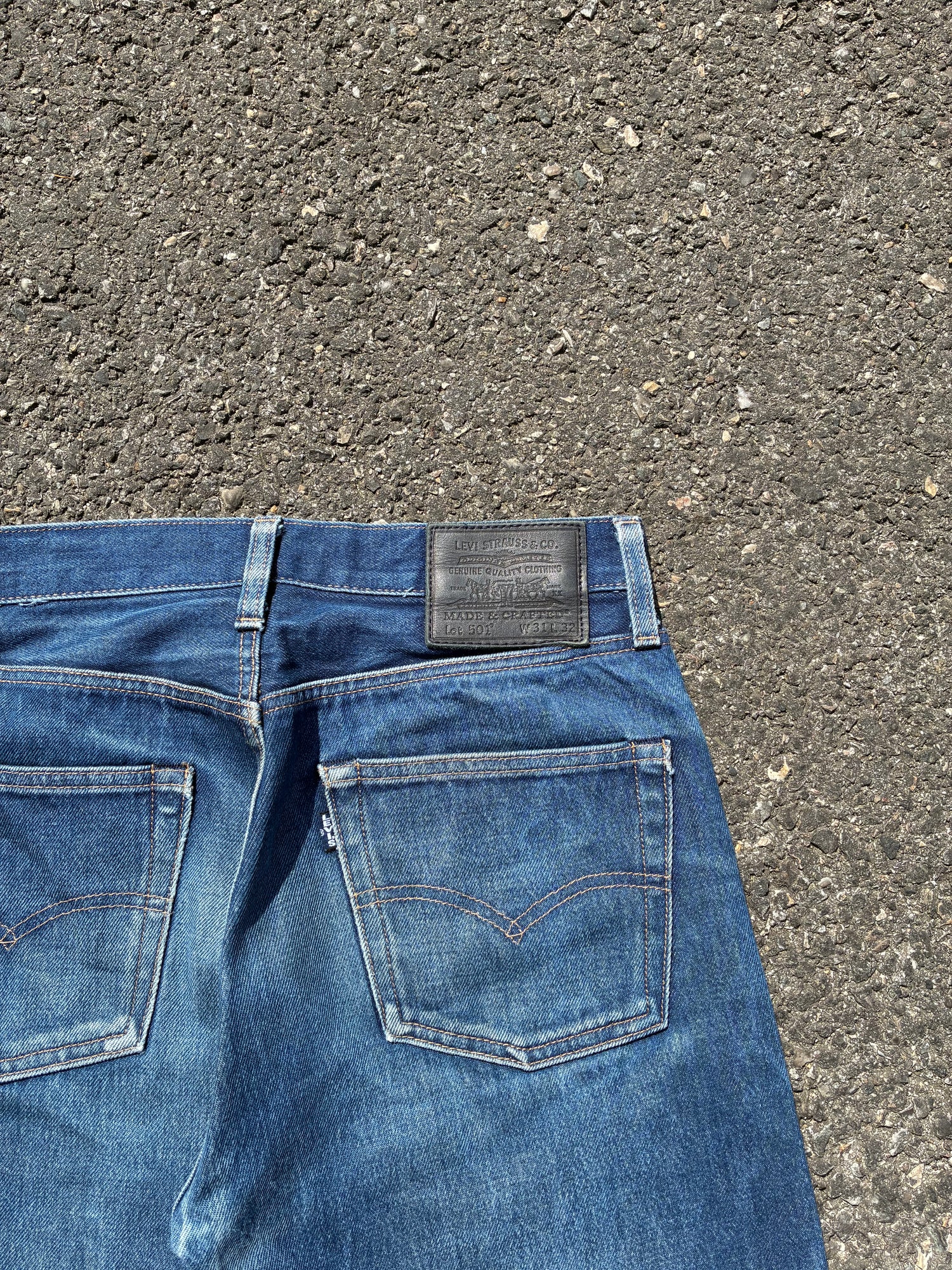 Jean Selvedge Levi's 501 Made & Crafted - M