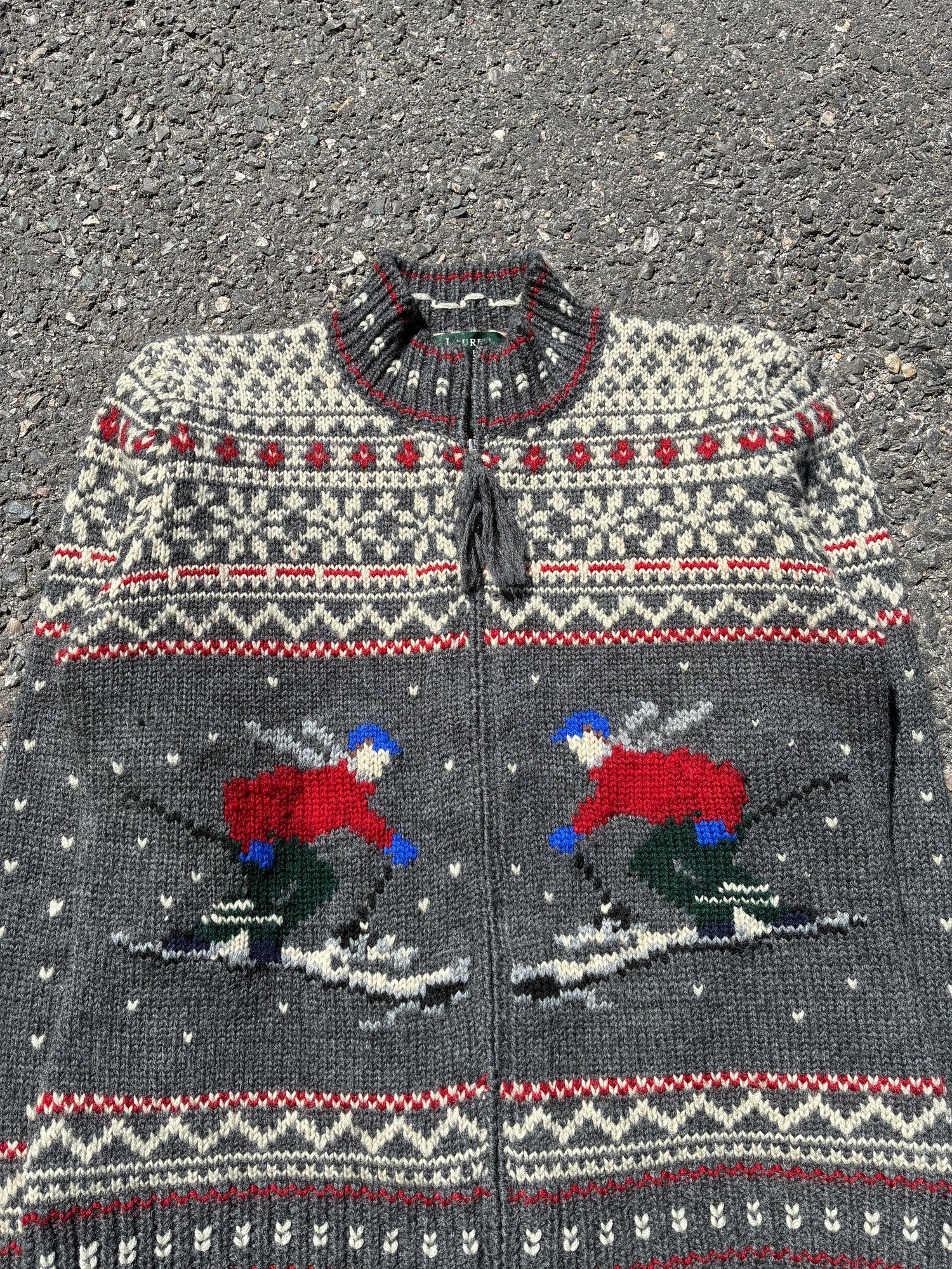 Knit Ralph Lauren en Laine Taille - S