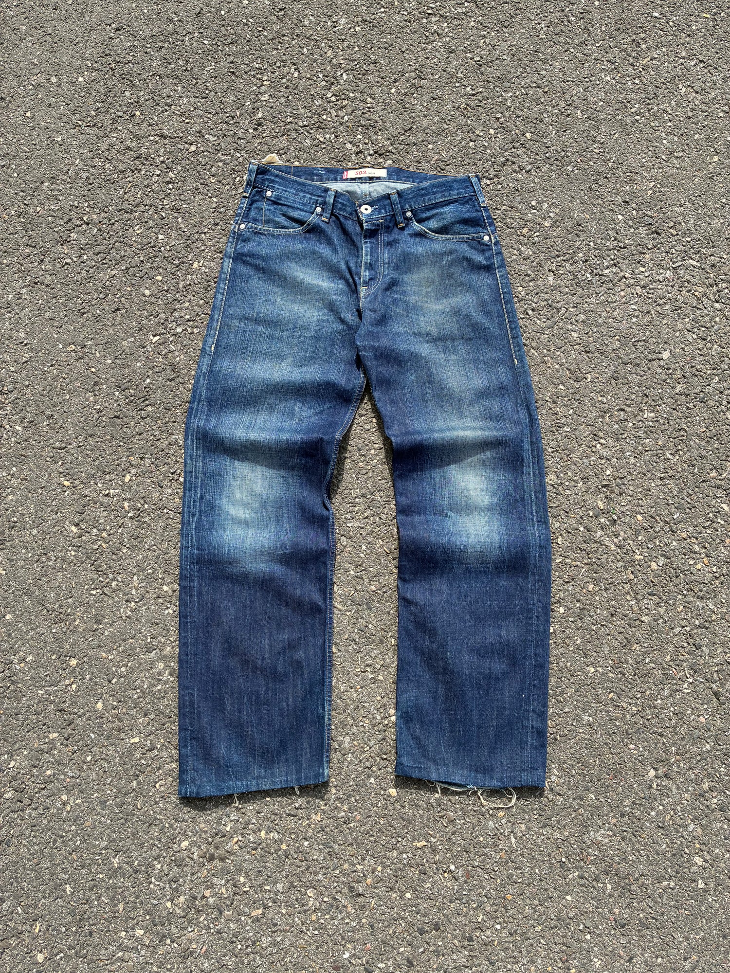 Levi's 503 Jeans Buckleback - L