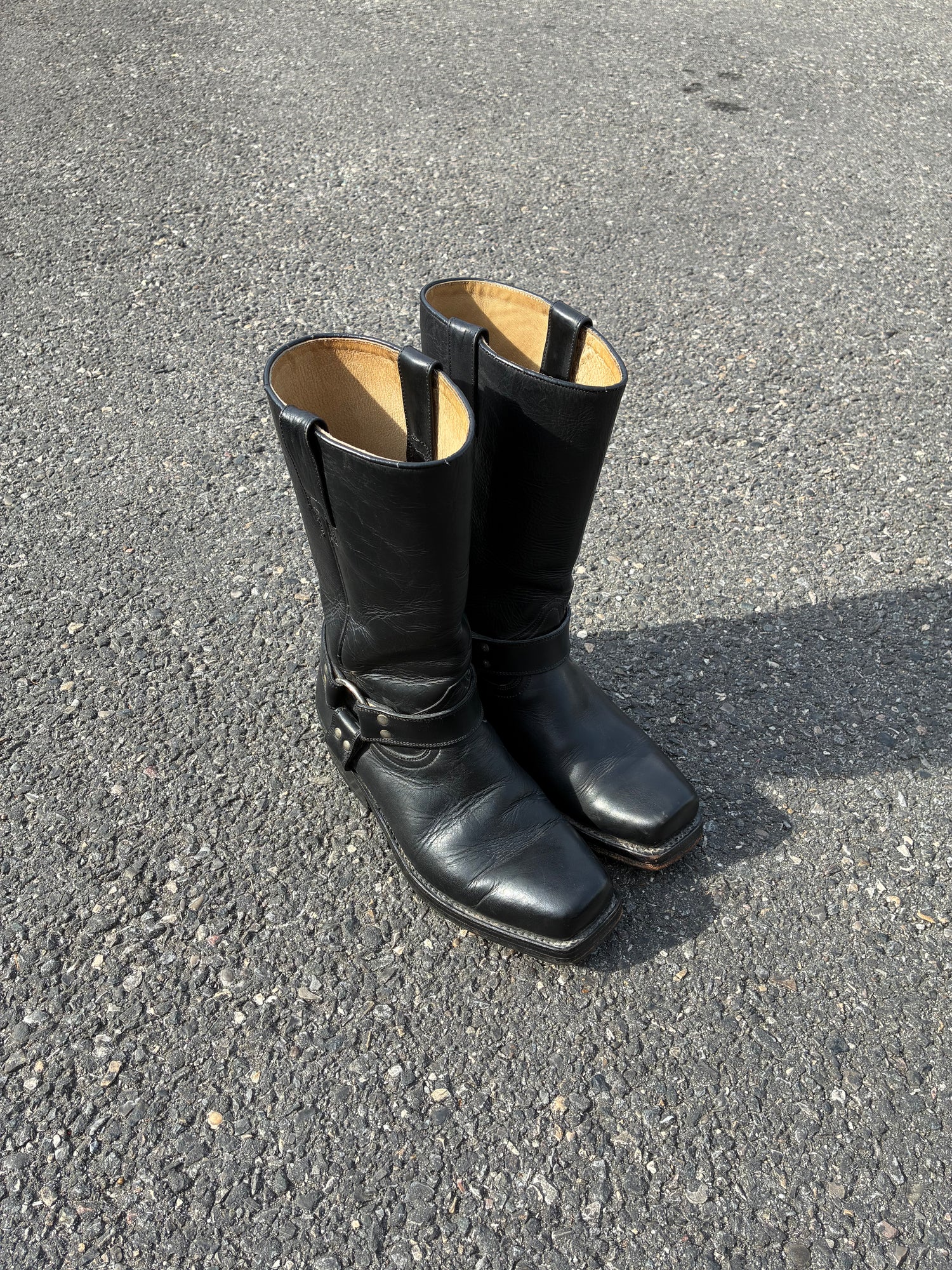 Biker Boots Buffalo Noir - 41