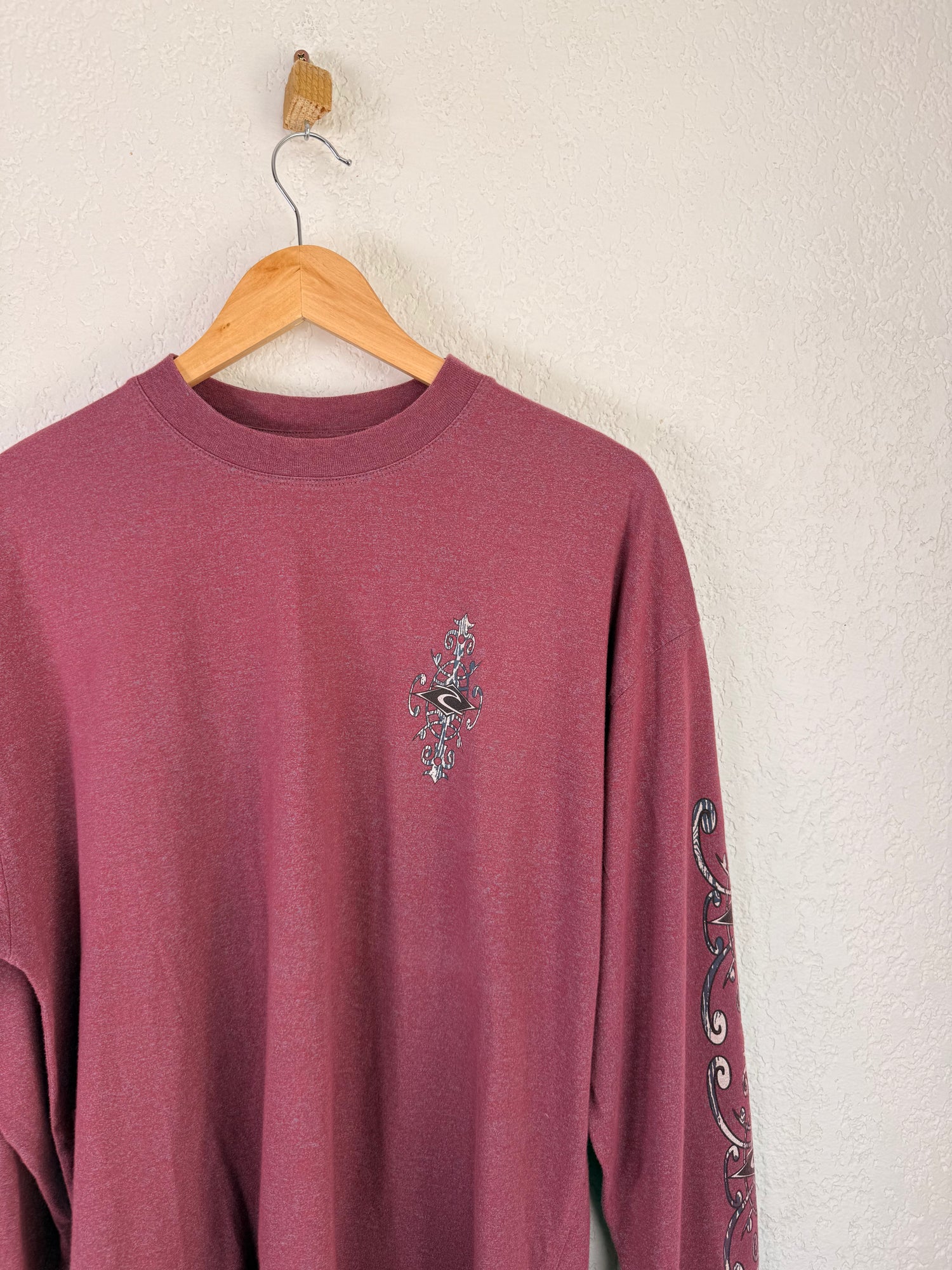 T-shirt à manches longue Rip Curl Surfing Bordeaux - M