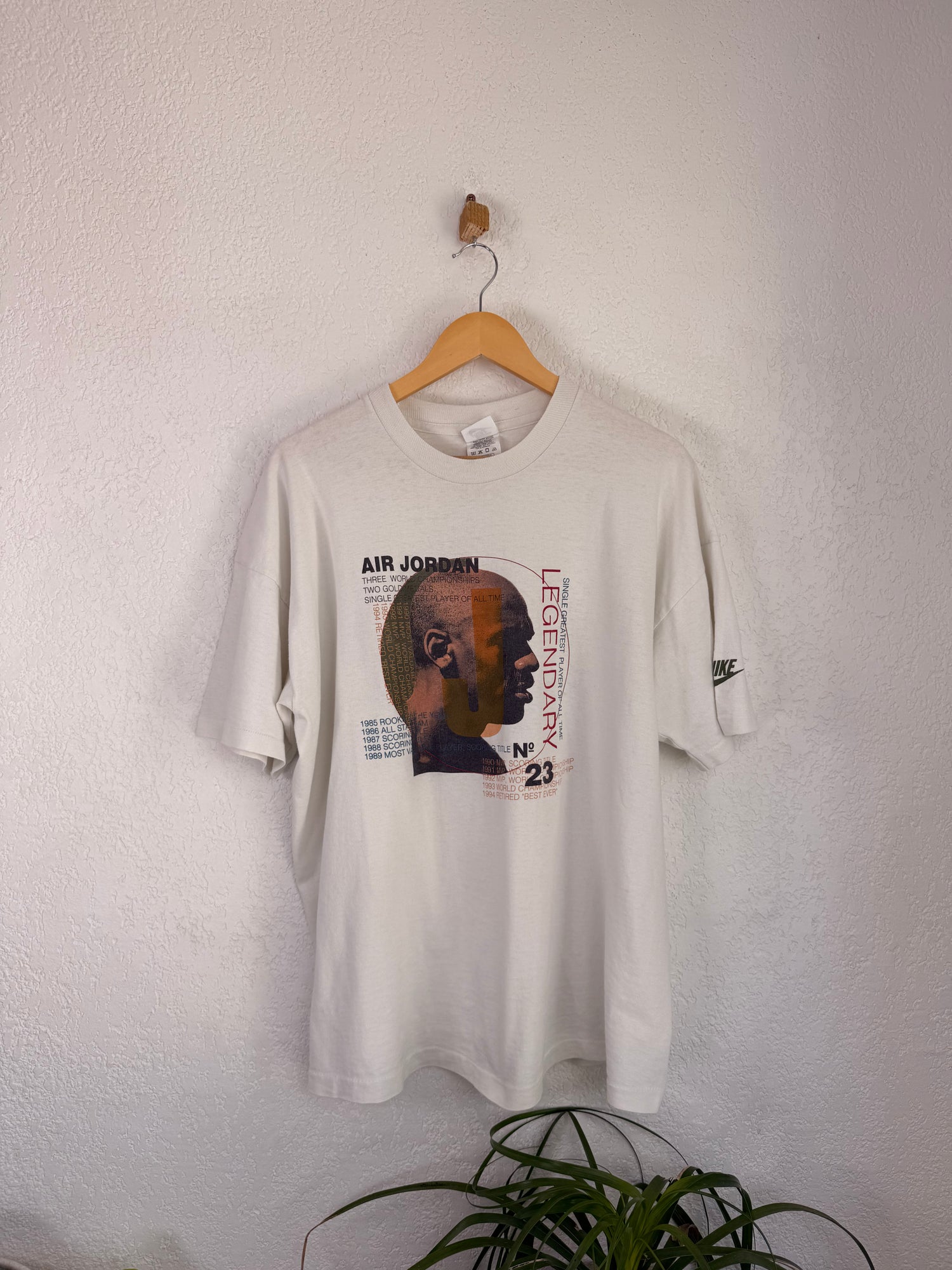 T-shirt Nike Air Jordan blanc Legendary - XL