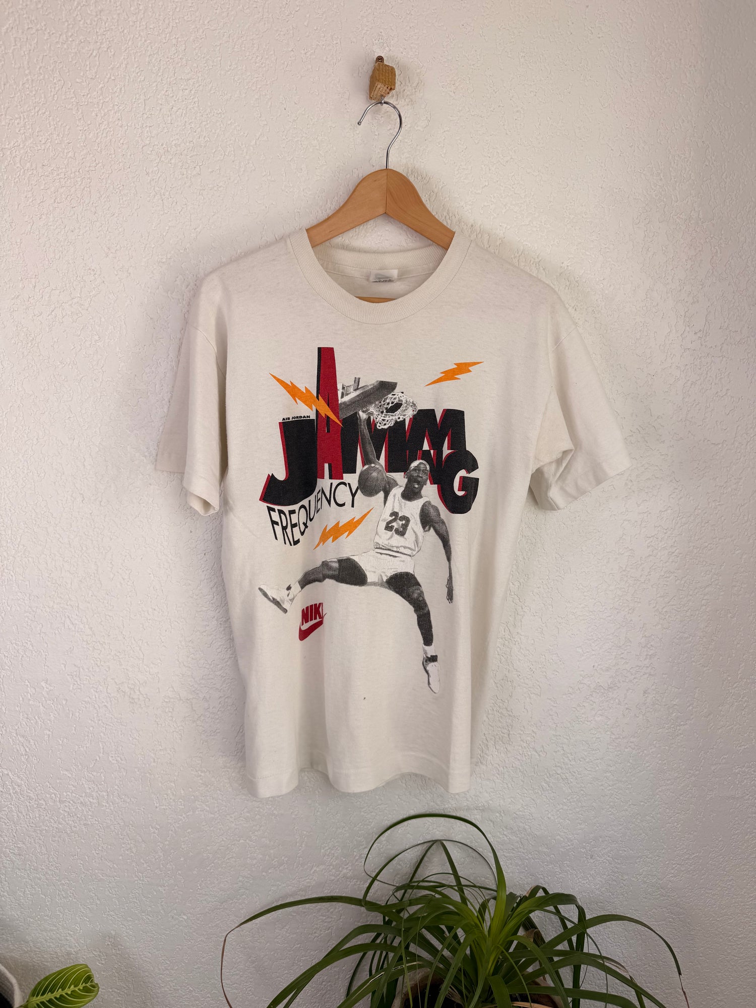 T-shirt Single Nike Air Jordan blanc Legendary - S