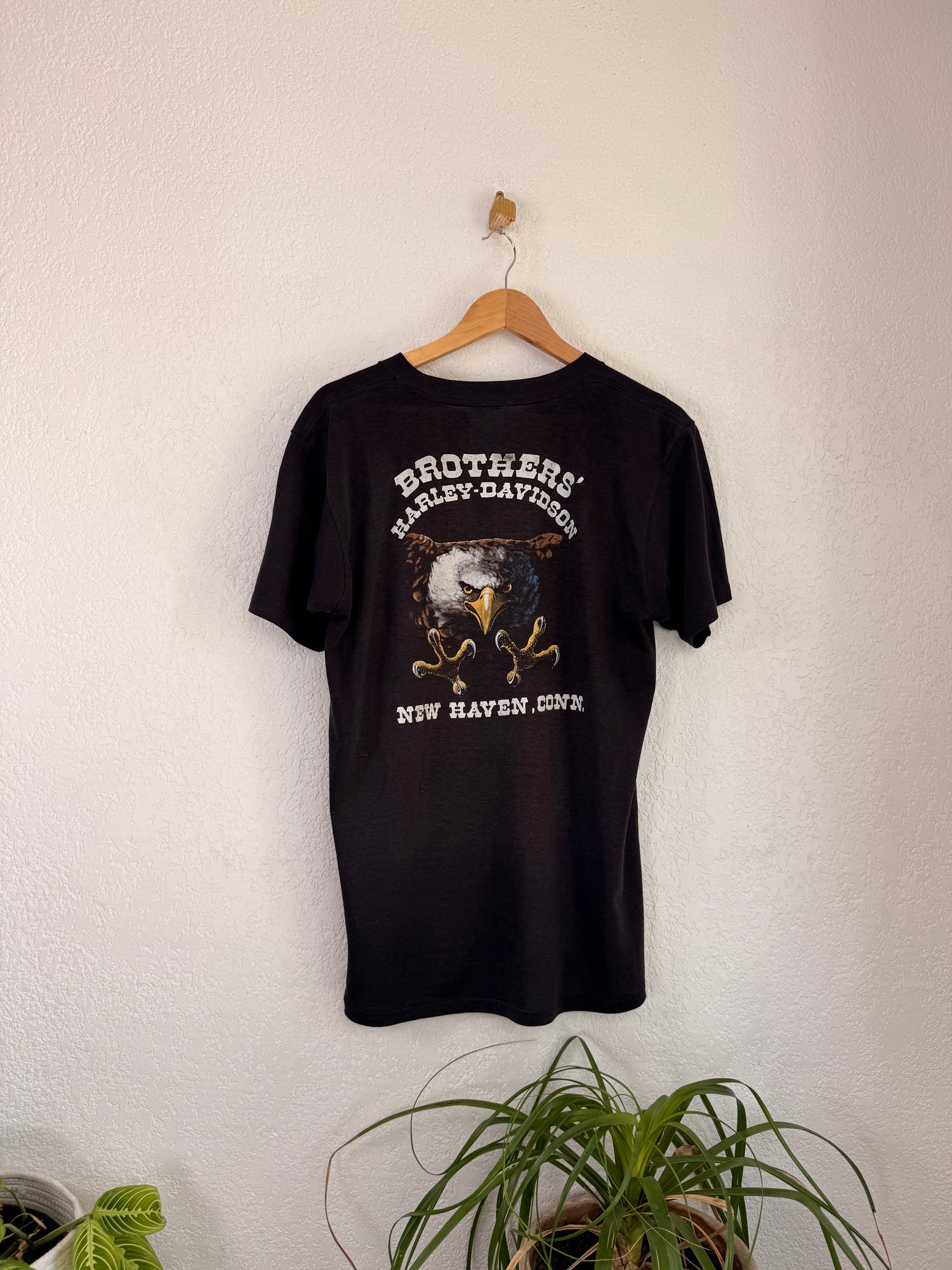 T-shirt Harley-Davidson Black 1991 3D Emblem - L