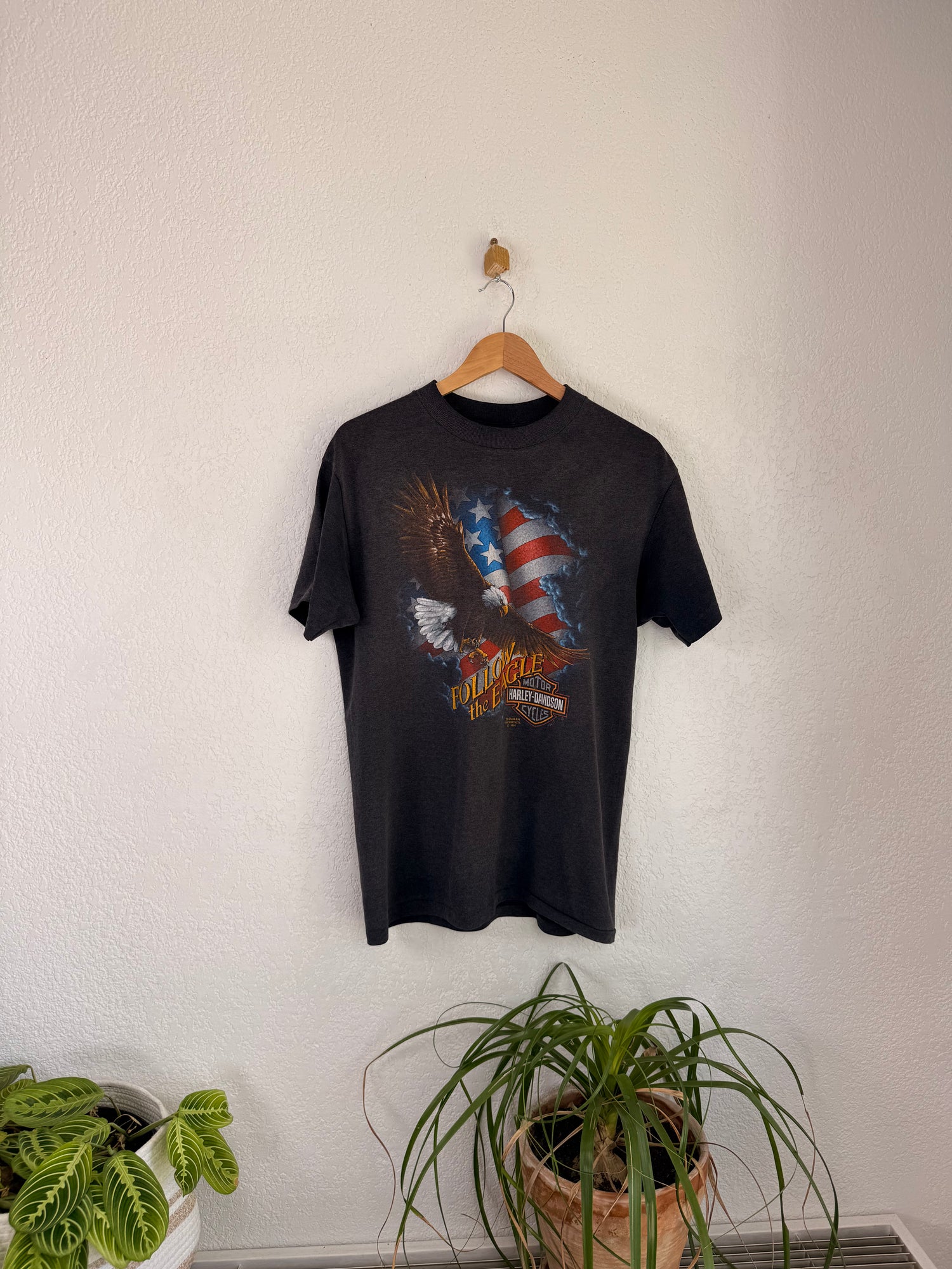T-shirt Harley-Davidson 1991 3D Emblem Noir - L