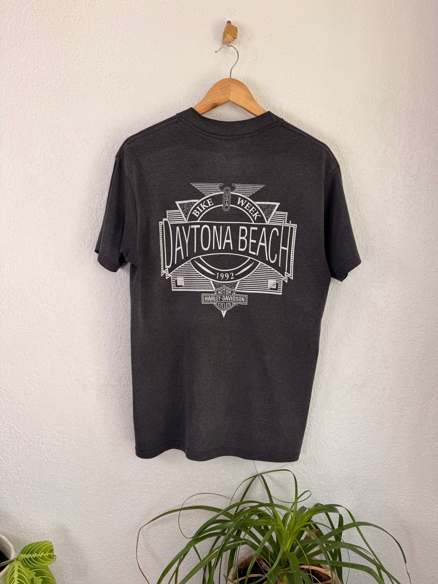 T-shirt Harley-Davidson 1991 3D Emblem Noir - L
